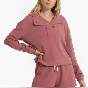 Vuori Hoodie Bayview Thermal‎ Womens Pink VW263 New Belgium Logo